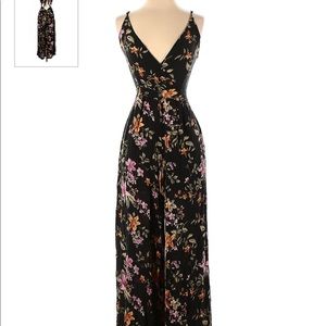 American Eagle Hawaiian Floral Jumper